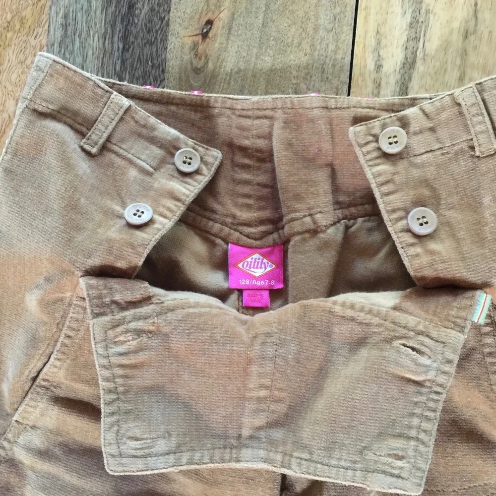 Oilily corduroy bell bottoms size 128 or 7/8yrs